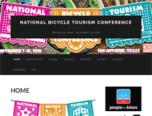 Tablet Screenshot of bicycletournetwork.org